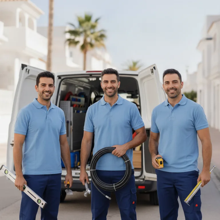 Instalación de Piscinas equipo en Roquetas de Mar